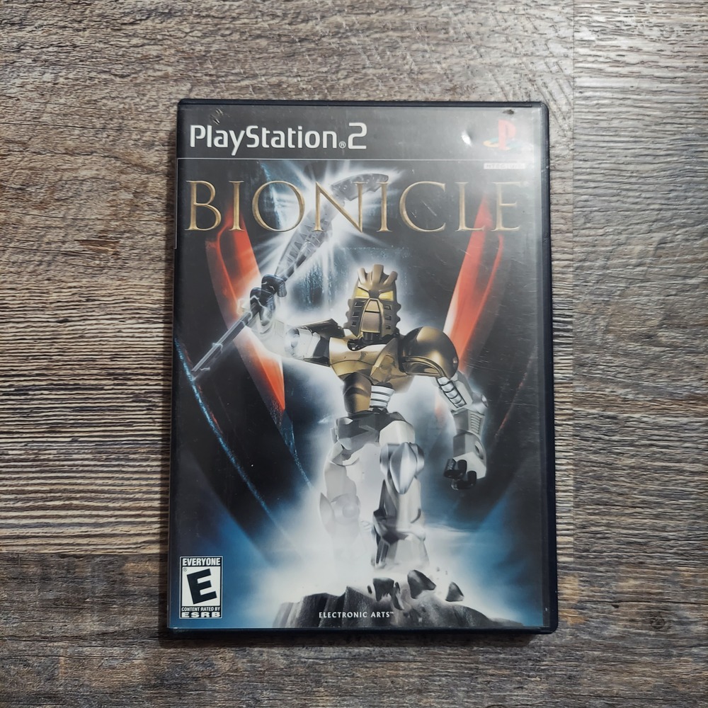 Bionicle EA 2003 PS2 Game Rated T Teen NTSC CIB